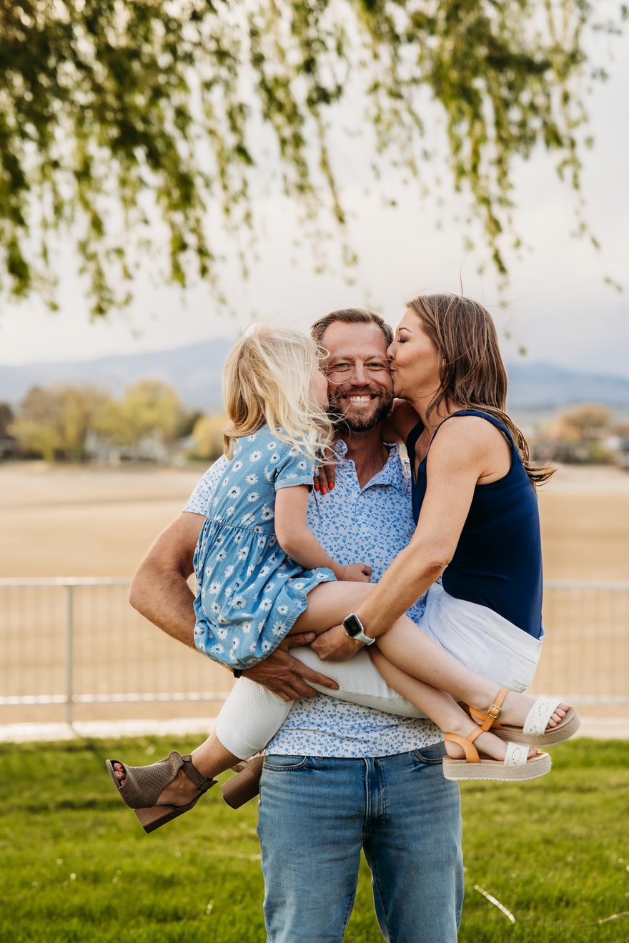 Mike Ford, founder of PatientSwaps and CareSwaps, with his family in Colorado